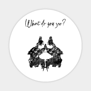 Rorschach inkblot test Magnet